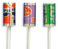 1" Soda Can - Pepsi - Dr.Pepper - 7UP Cupcake Picks 144 Count