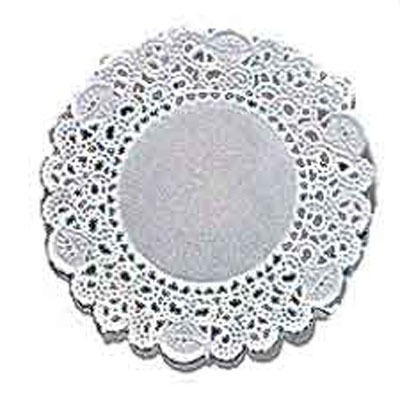 12" Doilies White 6 Count