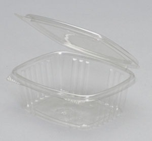 12 OZ Clear Hinged Container