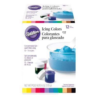 12-PC Icing Color Kit