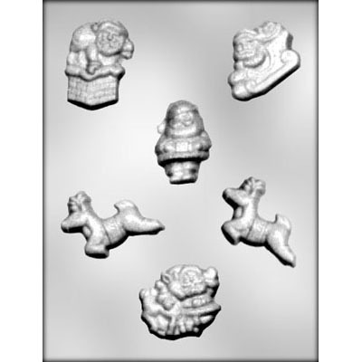 2-1/4" Christmas Asst. (6)