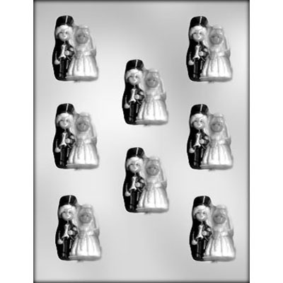 2.25" Bride & Groom Mold (8)
