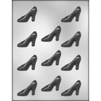 2.25" High Heel Shoe Chocolate Candy Mold 11 Count
