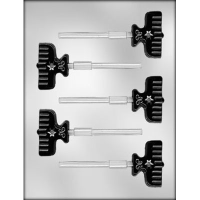 2.25" Menorah Sucker Mold (5)