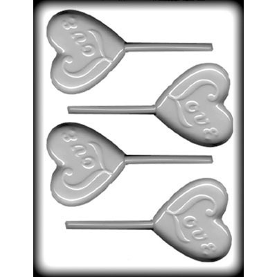 2-3/4" Heart with Love Sucker (4)