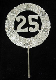 2.5" 25th Anniversary Pick 3CT