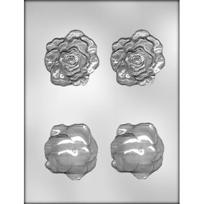 2.5" 3D Rose Head Mold (4)
