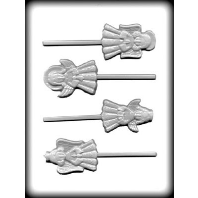 2-7/8" Angel Sucker Hard Candy Mold(4)
