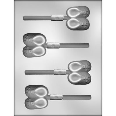 2" Baby Shoes Lolly Mold (4)