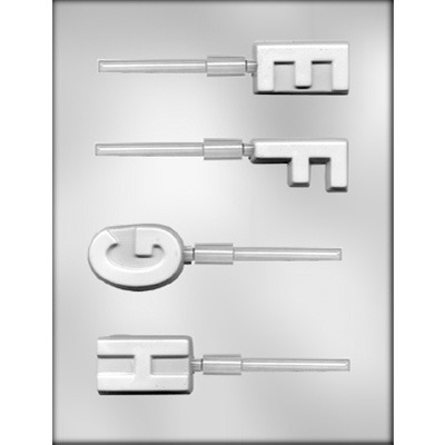 2" Initial Lolly E-F-G-H(4)