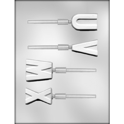 2" Initial Lolly U-V-W-X (4)