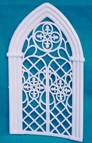 Gothic Background Cake Top