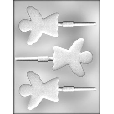 3-1/4" Plain Angel Lolly (3)
