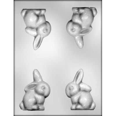 3 3/8" 3D Fat Bunny Mold (4)