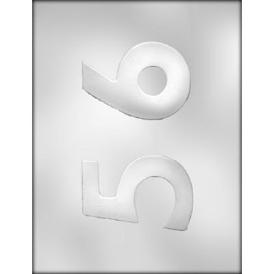 3.75" Numbers 5 & 6 Mold (2)