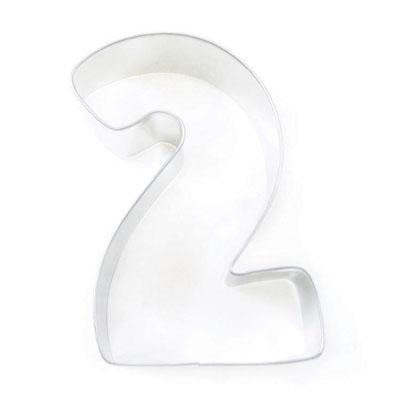 4¼” Cookie Cutter Number 2
