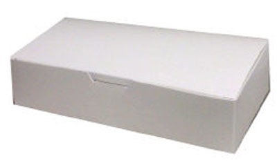 3 LB 1-Piece Folding Box White