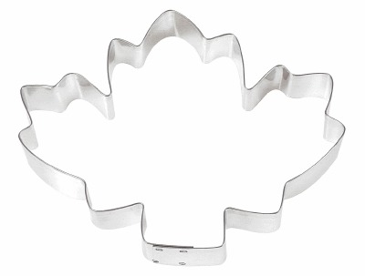 3" Maple Leaf Cookie Cutter