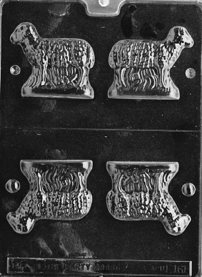 3D Standing Lamb Mold
