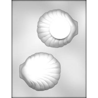4 1/4" 3 D Clam Shell Mold