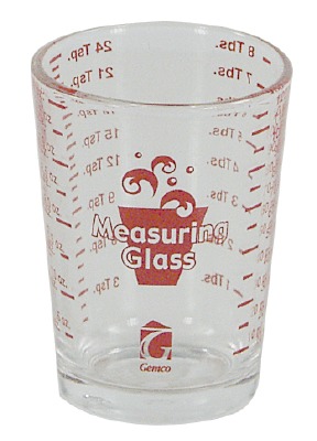 4 OZ Mini Measuring Glass