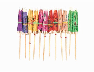 4" Parasol Picks 12 CT