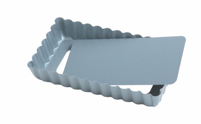 4" X 2" Fluted Tart Pan Rectangle