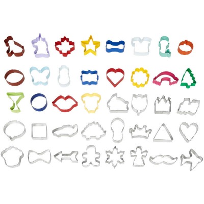 40 Piece Cookie Cutter Set