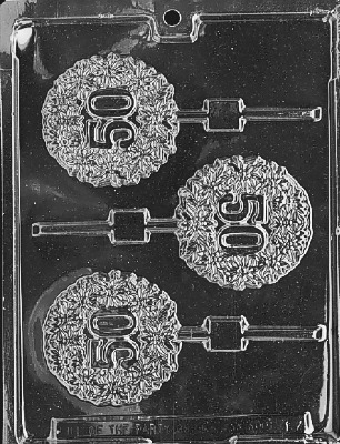 50th Lolly Mold