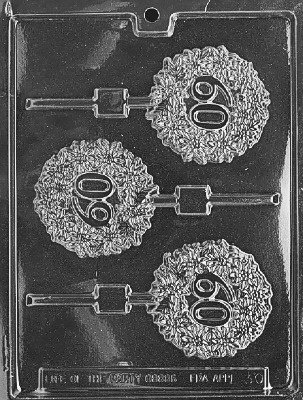 60th Lolly Mold