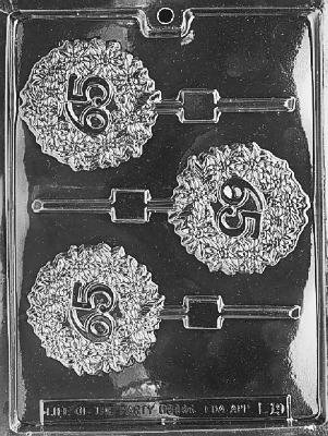 65th  Lolly Mold