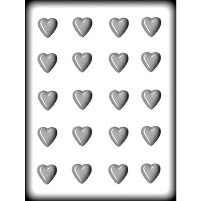7/8" Heart Mold Hard Candy (20)