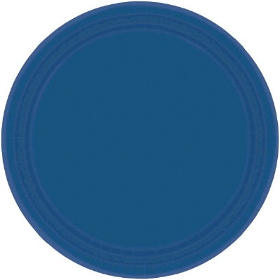 7" Plate 24 CT Navy Blue