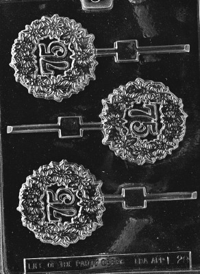 75th Lolly Mold