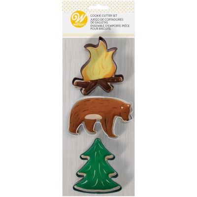Adventure 3 Piece Cookie Cutter Set