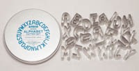 Alphabet Cookie Cutter Set 1"