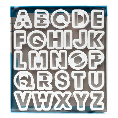 Alphabet Cutter 26 PC Set