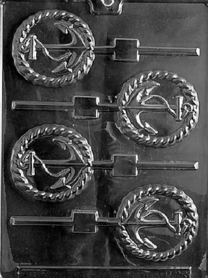 Anchor Lolly Mold
