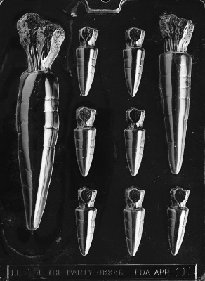 Assorted Carrots Mold