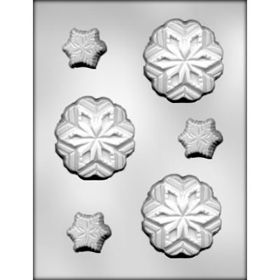 Asstd. Snowflakes Mold (6)