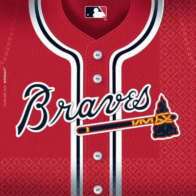 Atlanta Braves Lunch Napkin 36 CT