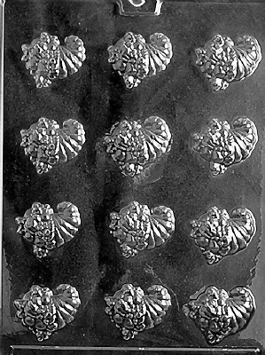 B/S Cornucopias Mold (12)