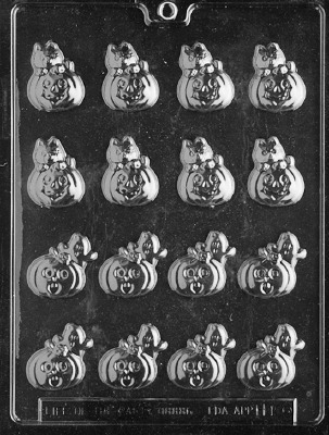 B/S Pumpkins 2 style Mold