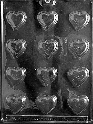 B/S Tear Drop Hearts Mold