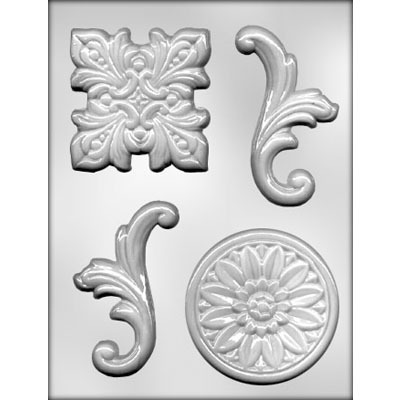 Vintage Art Décor Mould - Baroque 4 