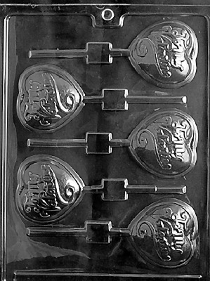 Be My Valentine Lolly Mold