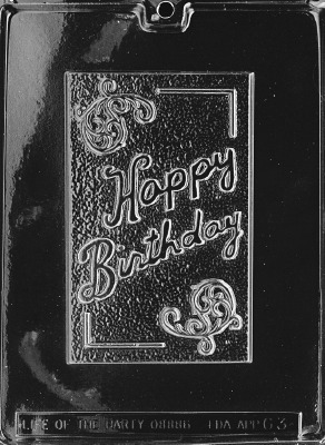 Birthday Card Mold