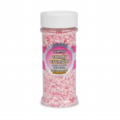Candy Crumble Jar Pink & White