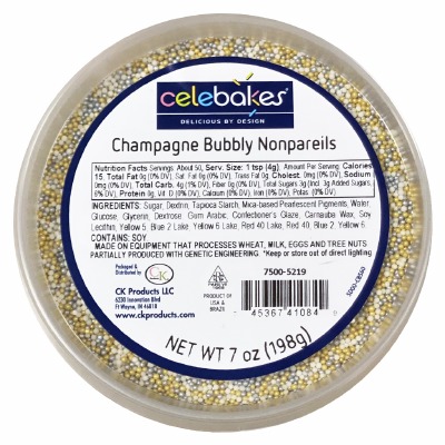 Champagne Bubbly Nonpariel 7oz