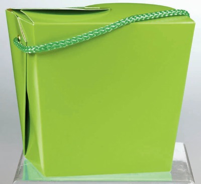 Chinese Pail Quart Lime Green